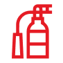 icone extintor de incêndio